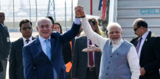 israel pm meet to modi in india pm
